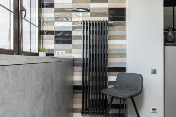 textured tile wall