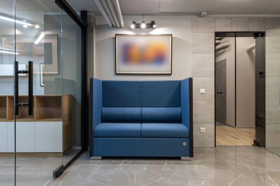 Modern office lounge